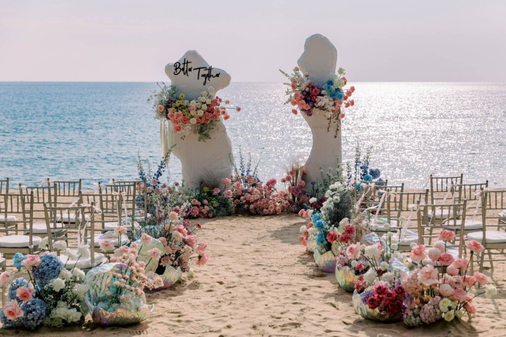 beach wedding dubai