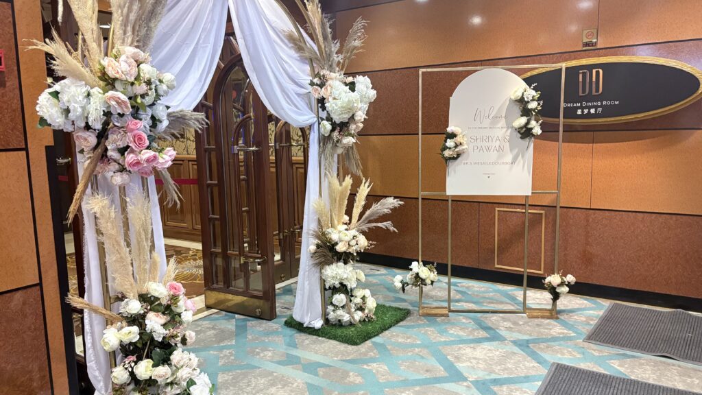 cruise wedding planner goa